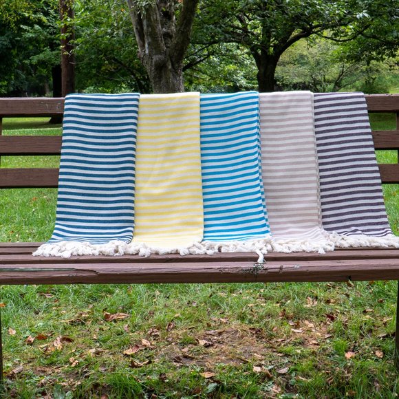 All Organic Cotton Turkish Peshtemal - Picture 7 of 9